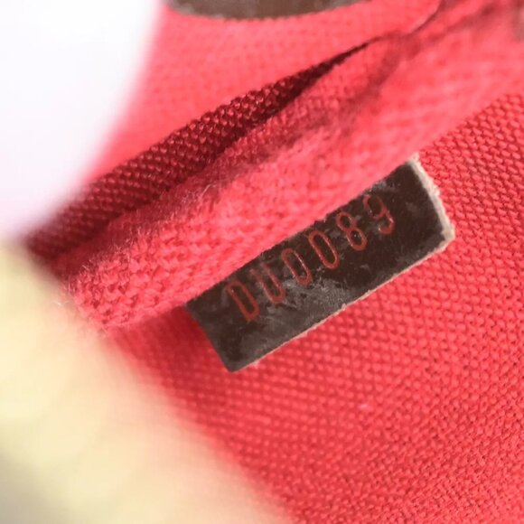 LOUIS VUITTON Eva 2Way Chain Shoulder Bag Damier Ebene Leather BN N55213 22YG793 - Picture 6 of 14